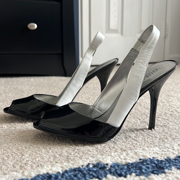 🆕Guess Open Toe Stilettos, Size 7M - Picture 3 of 8
